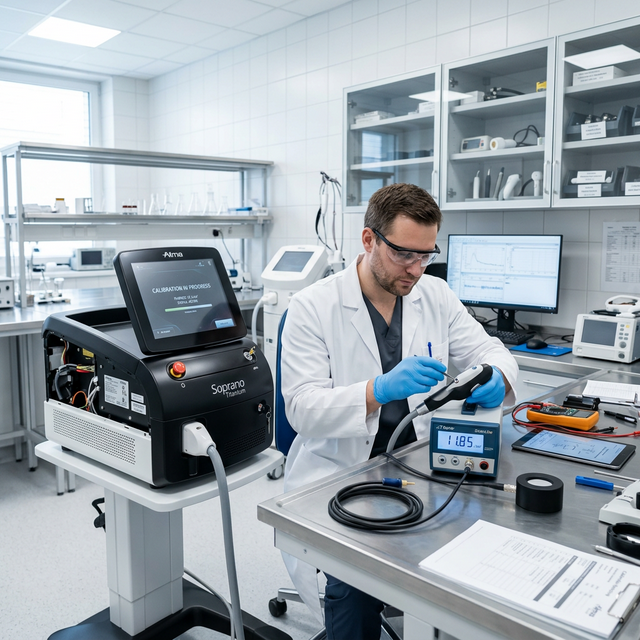 Lazer cihaz muayenesi